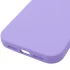 Чехол с закрытым низом Silicone Case для Apple iPhone 18 Pro – Сиреневый / Dasheen. Фото 6 из 6
