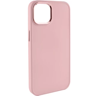 Кожаный чехол Bonbon с металлическими кнопками Samsung Galaxy S23 — Розовый / Light pink