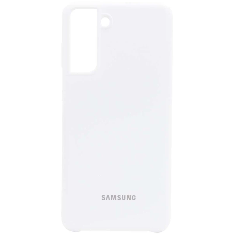 

Чехол Silicone Case для Samsung Galaxy S21+ (Белый / White), Білий / white