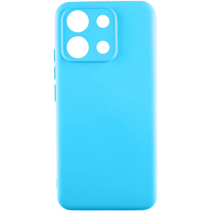 Чохол Silicone Cover Ummi Lakshmi Full Camera (AA) для Xiaomi Redmi Note 14S – Блакитний / Sky Blue. Фото 1 з 1