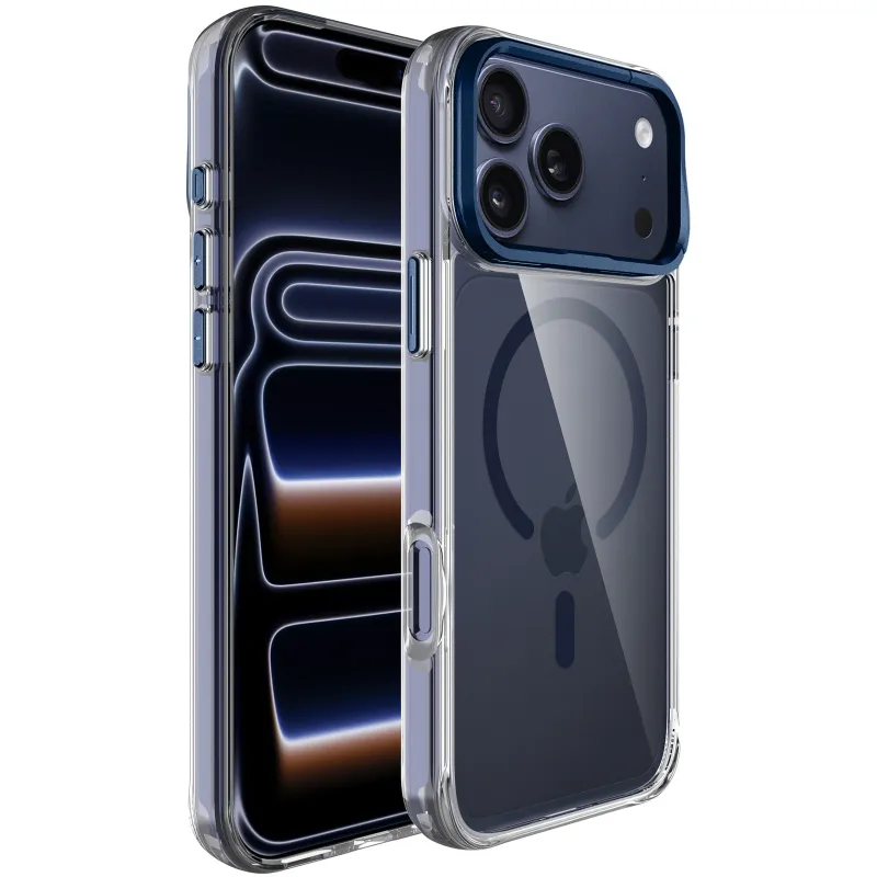 Чохол TPU Space Case Apex with Magnetic Fit для Apple iPhone 18 Pro Max – Deep Blue. Фото 1 з 4