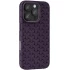 TPU чехол плетенка для Apple iPhone 16 Pro Max – Purple. Фото 1 из 3