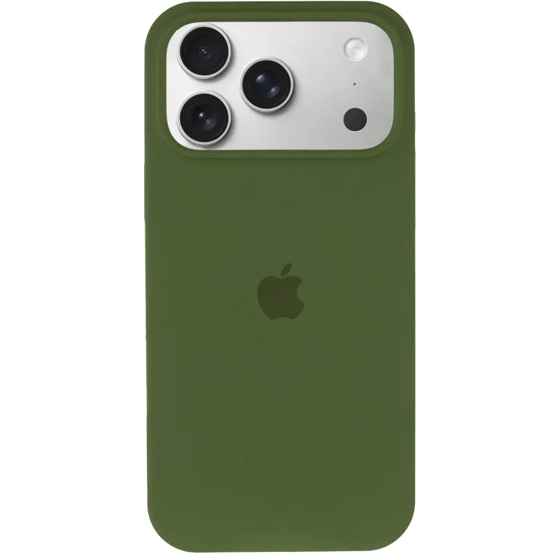 Чехол Silk Full Protective (AA) для Apple iPhone 17 Pro Max (6.9") – Зеленый / Dark Olive. Фото 2 из 5