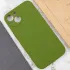Чохол Silk Full Protective (AA) NO LOGO для Apple iPhone 16 Plus – Зелений / Dark Olive. Фото 9 з 12