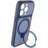 Чохол Ummi Full Camera with Magnetic Fit HQ Ring для Apple iPhone 15 Pro (6.1") – Синій / Navy Blue. Фото 4 з 6
