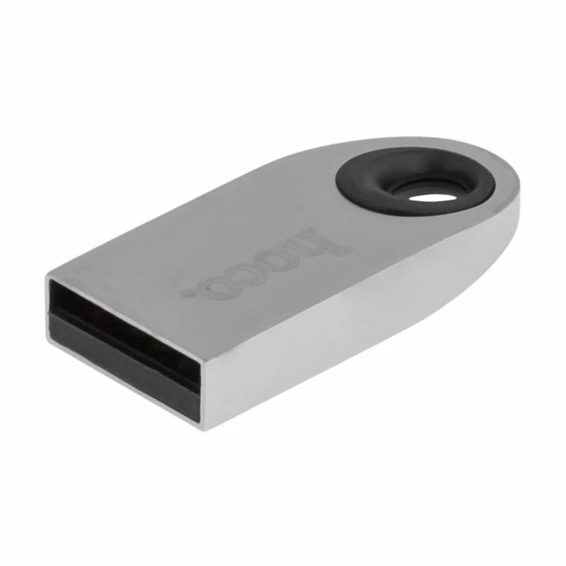 Флеш-накопичувач Hoco UD9 USB 2.0 – 128GB – Срібний. Фото 2 з 3
