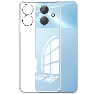 Ультратонкий силиконовый чехол 1,5 мм с защитой камеры для Realme Note 60x фото 1 Ультратонкий силиконовый чехол 1,5 мм с защитой камеры для Realme Note 60x фото 1 из 1