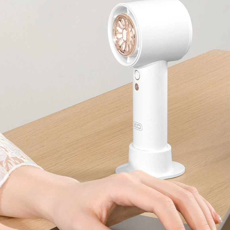 Портативний настільний вентилятор XO-MF88 3000mAh – White. Фото 5 з 6