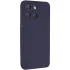 Чехол Silicone Case Lakshmi Premium з закритою камерою на Motorola Moto G15 4G – Темно-синий / Midnight blue. Фото 1 из 8