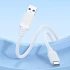 Дата кабель Borofone BX115 Lotto USB to Type-C 3A (1m) – Blue. Фото 4 з 6