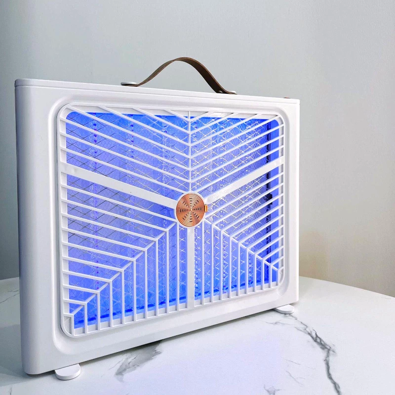 Ловушка для насекомых с UV подсветкой GB-08 Trident with battery 1200 mAh – White. Фото 5 из 5