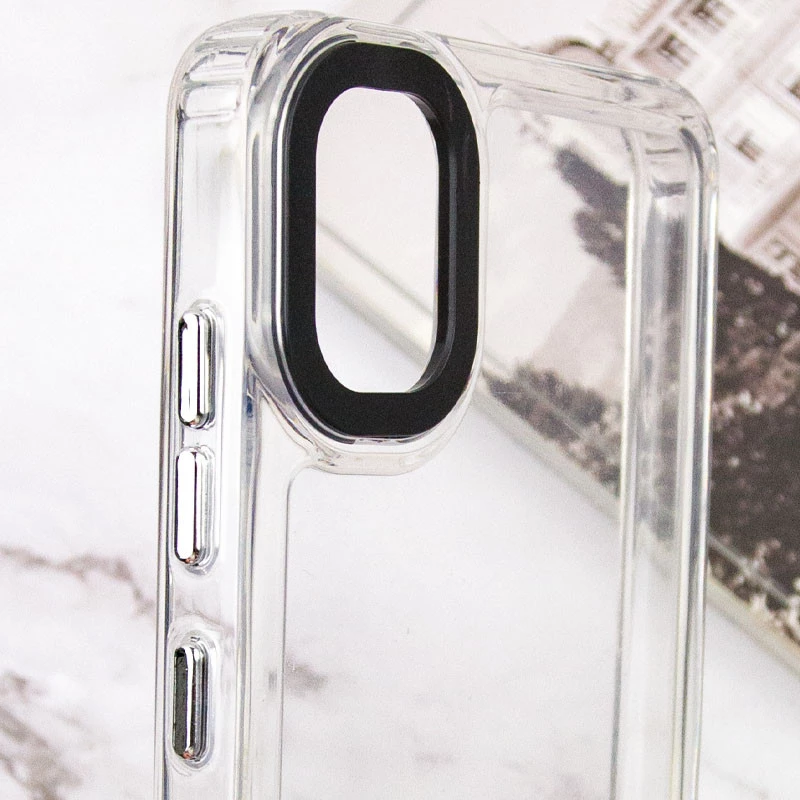 Кольоровий чохол TPU+PC на Samsung Galaxy A05 – Clear. Фото 4 з 6