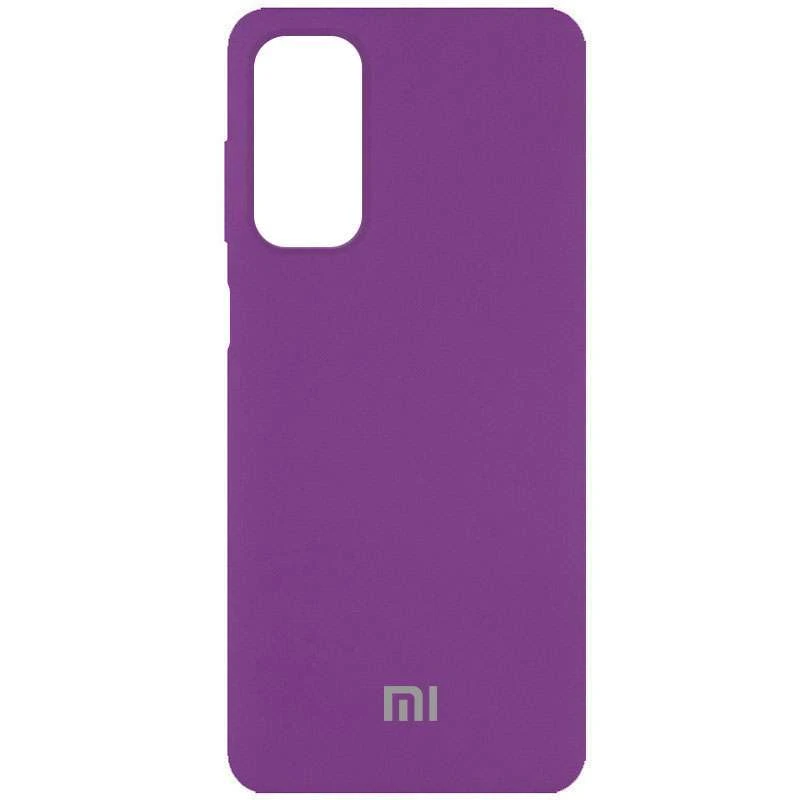 

Чехол Silicone Case с закрытым низом для Xiaomi Redmi Note 11 (Global) / Note 11S (Фиолетовый / Grape), Фіолетовий / grape