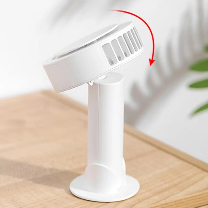 Вентилятор XO-MF75 підвісний шийний/ручний/настільний 3in1 1200mAh – White. Фото 2 з 6