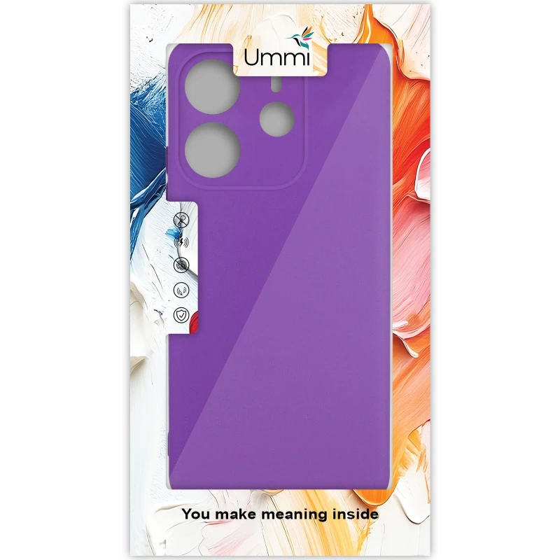 Чохол Silicone Cover Ummi Lakshmi Full Camera (AA) для Xiaomi Redmi A7 Pro 4G – Фіолетовий / Purple. Фото 2 з 2