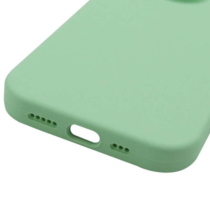 Чехол Silk Full Camera Protective (AA) NO LOGO для Apple iPhone 14 Pro Max (6.7") – Зеленый / Pistachio. Фото 5 из 12