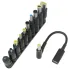 Кабель USB-C Female to DC 100W з набором перехідників для ноутбука 10in1 фото 1 з 1