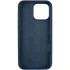 Чехол Silicone Case с закрытым низом для Apple iPhone 15 Pro (6.1") – Синий / Blue Jay. Фото 4 из 6