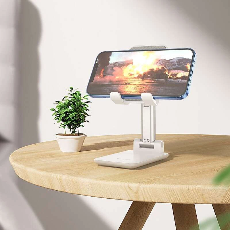 Подставка для телефона Borofone BH42 Lite Star folding desktop stand – Белый. Фото 7 из 10