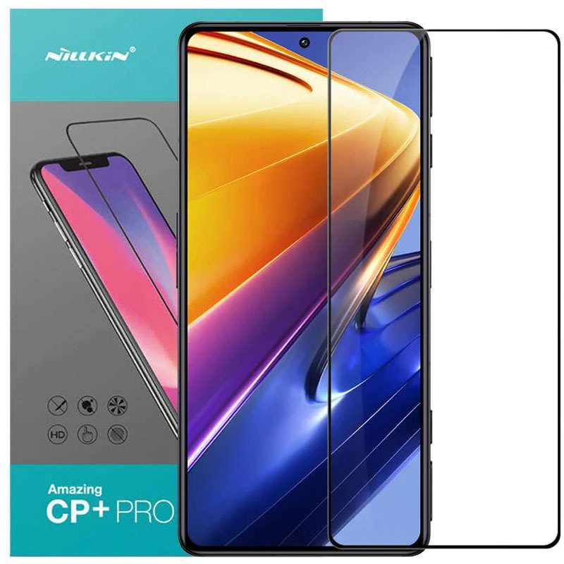 

Защитное стекло Nillkin (CP+PRO) для Xiaomi Poco F4 GT (Черный), Чорний