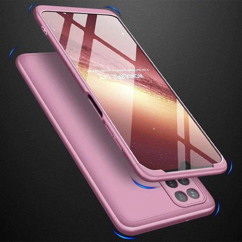 Чохол із захистом 360 градусів GKK на Samsung Galaxy A12 – Рожевий / Rose Gold. Фото 2 Чохол із захистом 360 градусів GKK на Samsung Galaxy A12 – Рожевий / Rose Gold. Фото 2 з 3