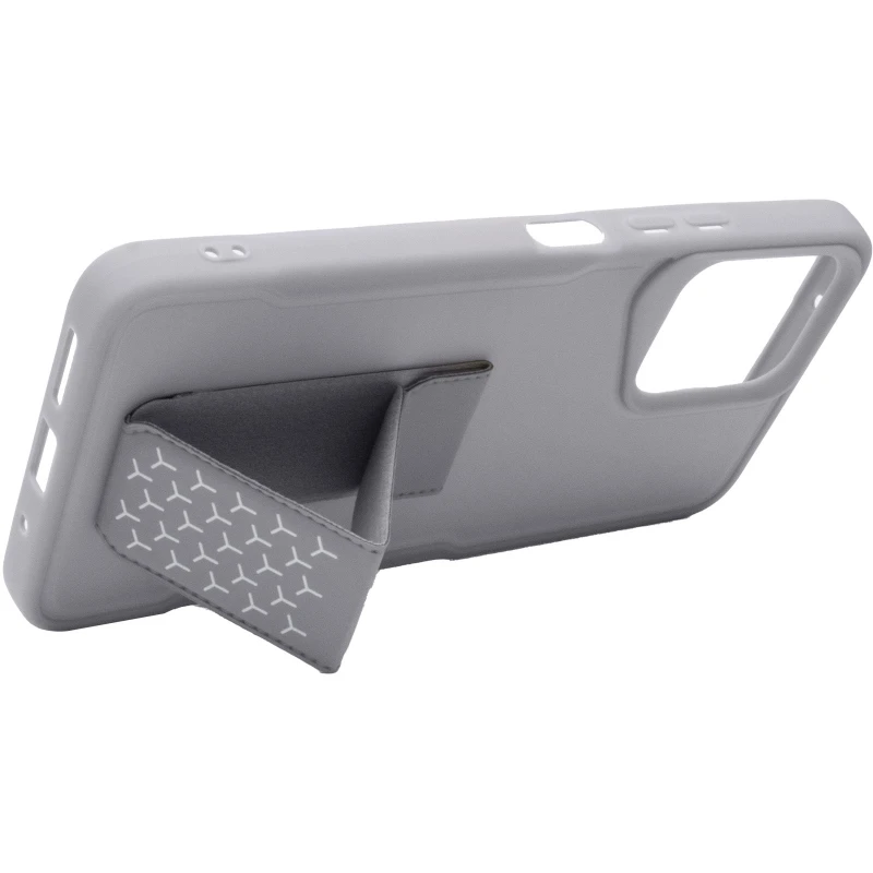 Чехол Вива с ремешком для Xiaomi Redmi 13C – Grey. Фото 12 из 15