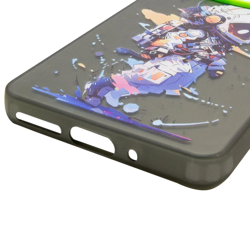 Чохол TPU+PC Street Art для Xiaomi Redmi 14C / Poco C75 – Astronaut. Фото 7 з 7