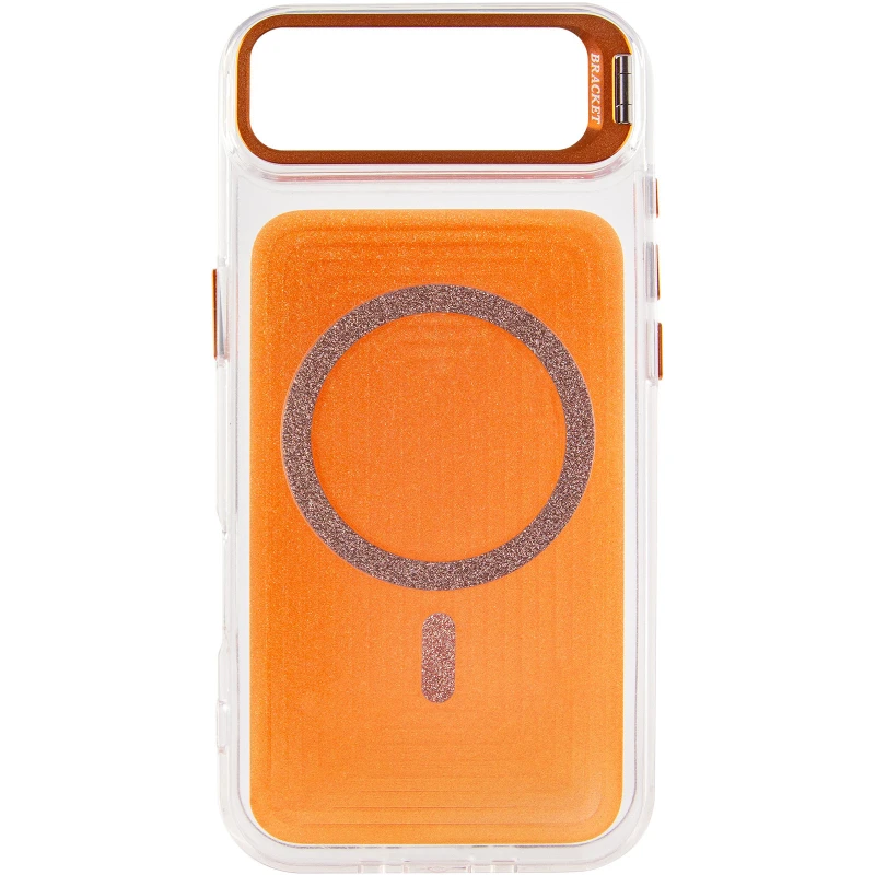 Чехол TPU+PC Jewel Sparkle with MagSafe для Apple iPhone 17 Air (6.5") – Orange Sparkle. Фото 3 из 7