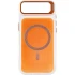 Чехол TPU+PC Jewel Sparkle with MagSafe для Apple iPhone 17 Air (6.5") – Orange Sparkle. Фото 3 из 7