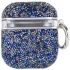 TPU чохол Bling World Rock Diamond для навушників AirPods 1/2 – Синій. Фото 3 з 8