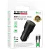 АЗП Borofone BZ19B Wisdom PD30W+QC3.0 total 48W (1USB-A/1C) + кабель Type-C to Type-C – Black. Фото 2 з 5