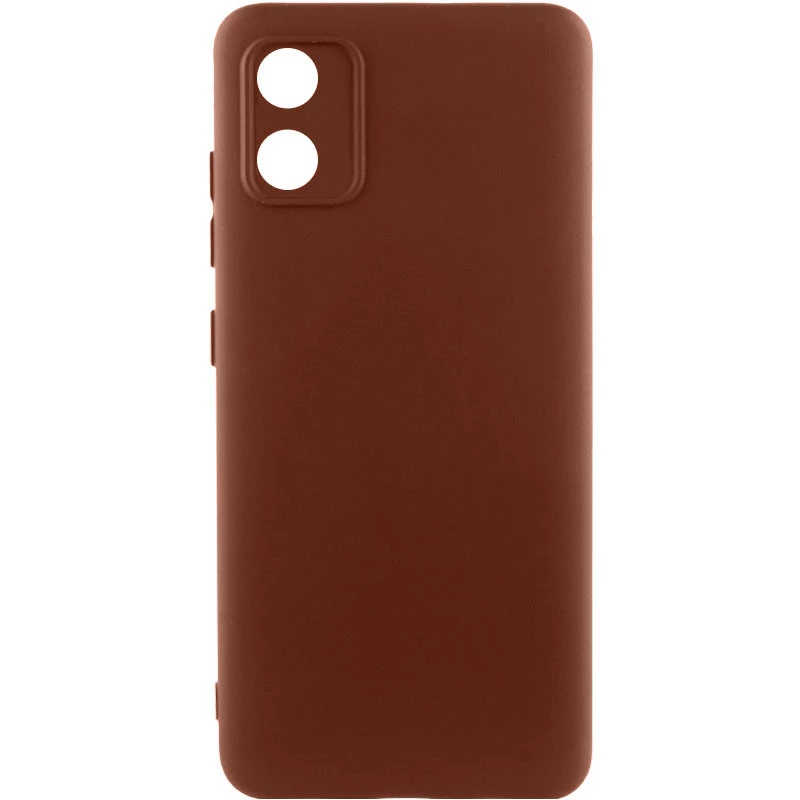

Чехол Silicone Case Lakshmi Plus с закрытой камерой для Motorola Moto E13 (Коричневый / Brown), Коричневий / brown