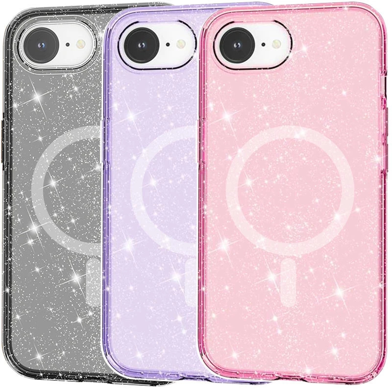 Чохол з блискітками та MagSafe на Apple iPhone 16e (6.1") фото 1 з 1