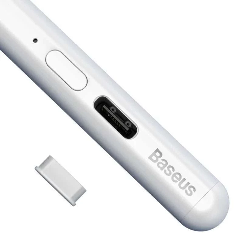 Стилус Baseus Smooth Writing Capacitive (Active version) (Anti misoperation) (SXBC000002) – Білий. Фото 2 з 4