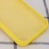 Чехол с закрытым низом Silicone Case для Apple iPhone 12 Pro (6.1") – Желтый / Yellow. Фото 3 из 3