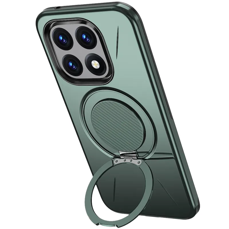 TPU+PC чохол Kalebol Magnetic Case для Xiaomi 15T – Grey Green. Фото 3 з 3