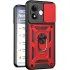 Ударопрочный чехол Ummi Camshield Serge Ring (in box) для Xiaomi Redmi Note 17 – Красный / Red. Фото 1 из 1