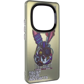 Чохол TPU+PC Street Art для Xiaomi Poco C61 — Cool Rabbit