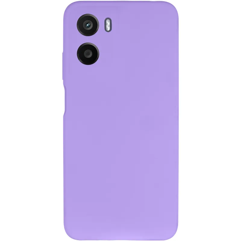Чохол Silicone Case Lakshmi Premium із закритою камерою для Motorola Moto G05 – Бузковий / Dasheen. Фото 3 з 8