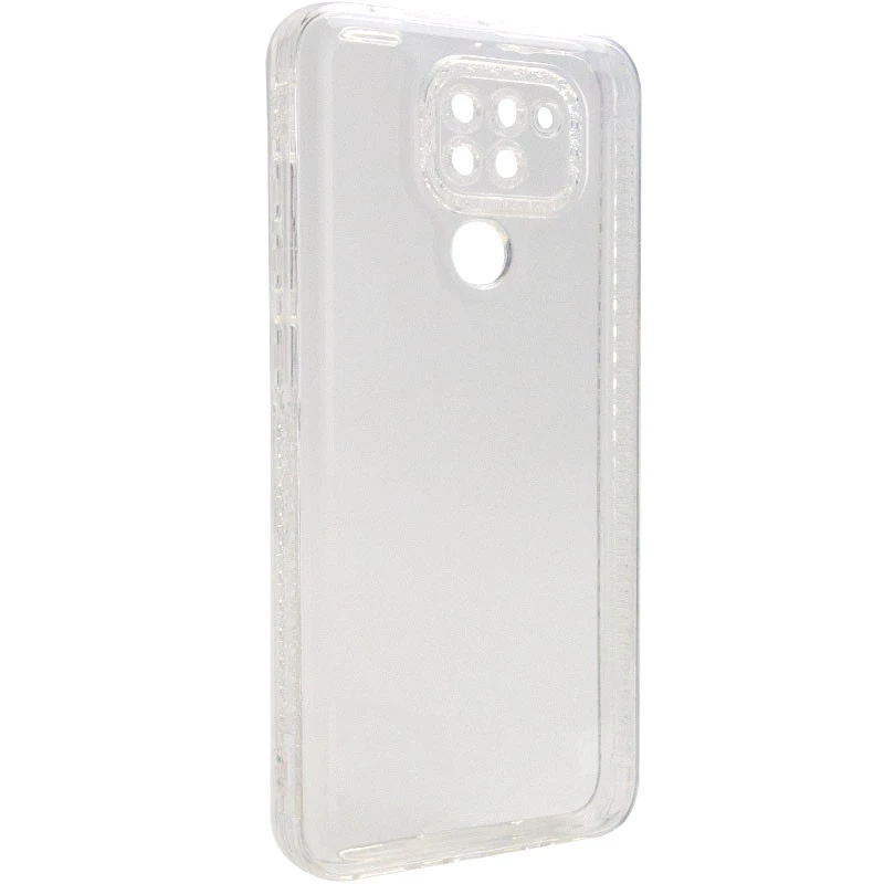 Силіконовий чохол з візерунком на Xiaomi Redmi Note 9 / Redmi 10X – Прозорий. Фото 1 з 7