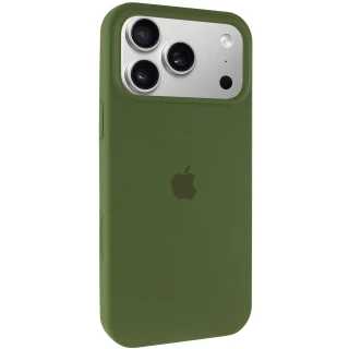 Чохол Silicone Case з закритим низом на Apple iPhone 17 Pro Max (6.9") фото 1 з 6