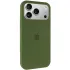 Чехол Silk Full Protective (AA) для Apple iPhone 18 Pro – Зеленый / Dark Olive. Фото 1 из 5