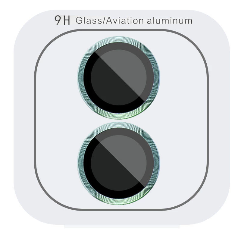 Металеве захисне скло на камеру на Apple iPhone 16 Plus – Бірюзовий / Azure. Фото 1 з 2