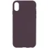 Чохол Silk Full Protective (AA) NO LOGO для Apple iPhone XS (5.8") – Фіолетовий / Elderberry. Фото 1 з 1