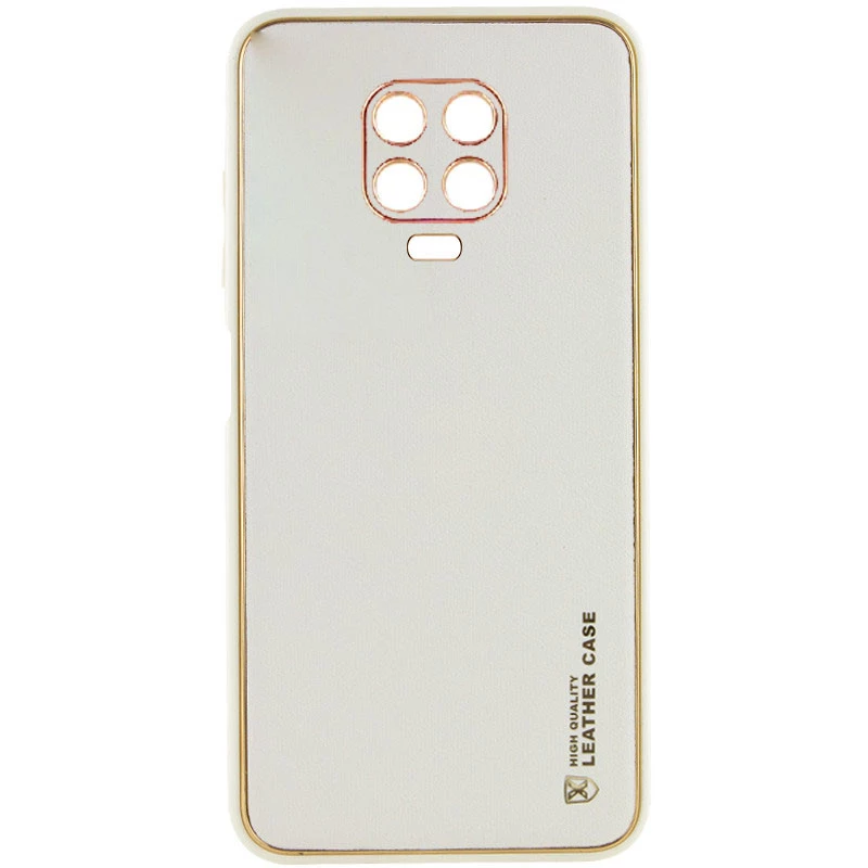 

Кожаный чехол Xshield для Xiaomi Redmi Note 9s / Note 9 Pro / Note 9 Pro Max (Белый / White), Білий / white