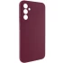 Чехол Silicone Case Lakshmi Premium з закритою камерою на Samsung Galaxy A56 5G – Бордовый / Plum. Фото 4 из 11