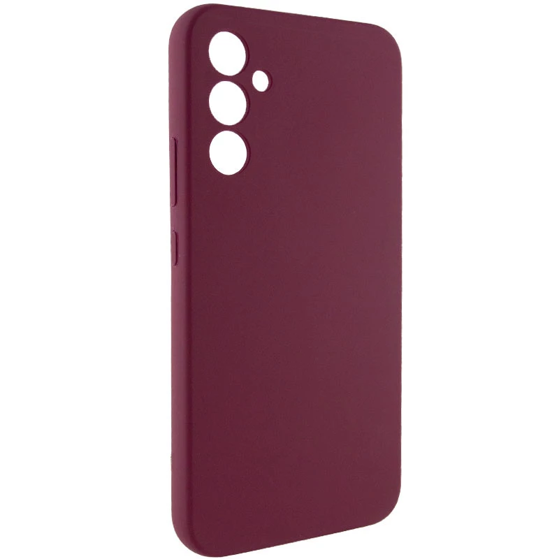 Чохол Silicone Case Lakshmi Premium з закритою камерою на Samsung Galaxy A05s – Бордовий / Plum. Фото 2 з 6