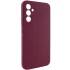 Чохол Silicone Case Lakshmi Premium з закритою камерою на Samsung Galaxy S24+ – Бордовий / Plum. Фото 4 з 13
