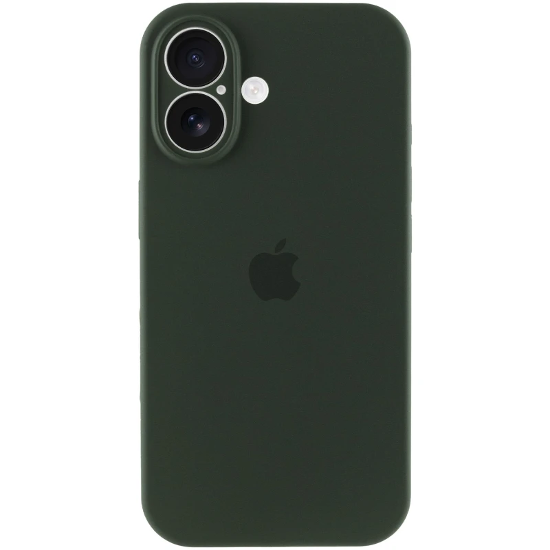Чохол Silicone Case з захистом камери на Apple iPhone 17 (6.3") – Зелений / Cyprus Green. Фото 2 з 3