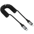 Дата кабель Hoco X121 Nuevo Type-C to Lightning 27W (1.5m) – Black. Фото 3 из 7